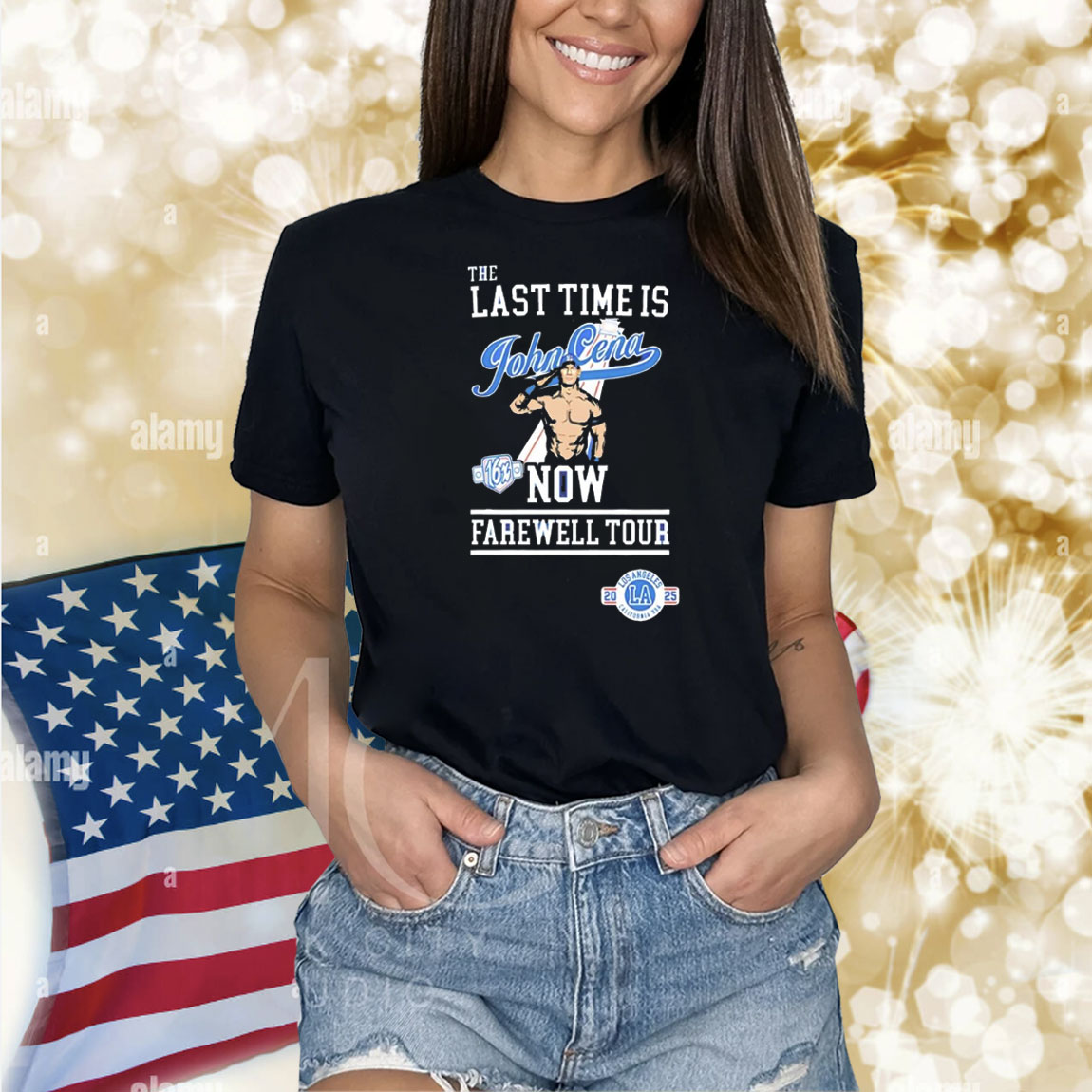 The last time is John Cena now farewell tour Shirt