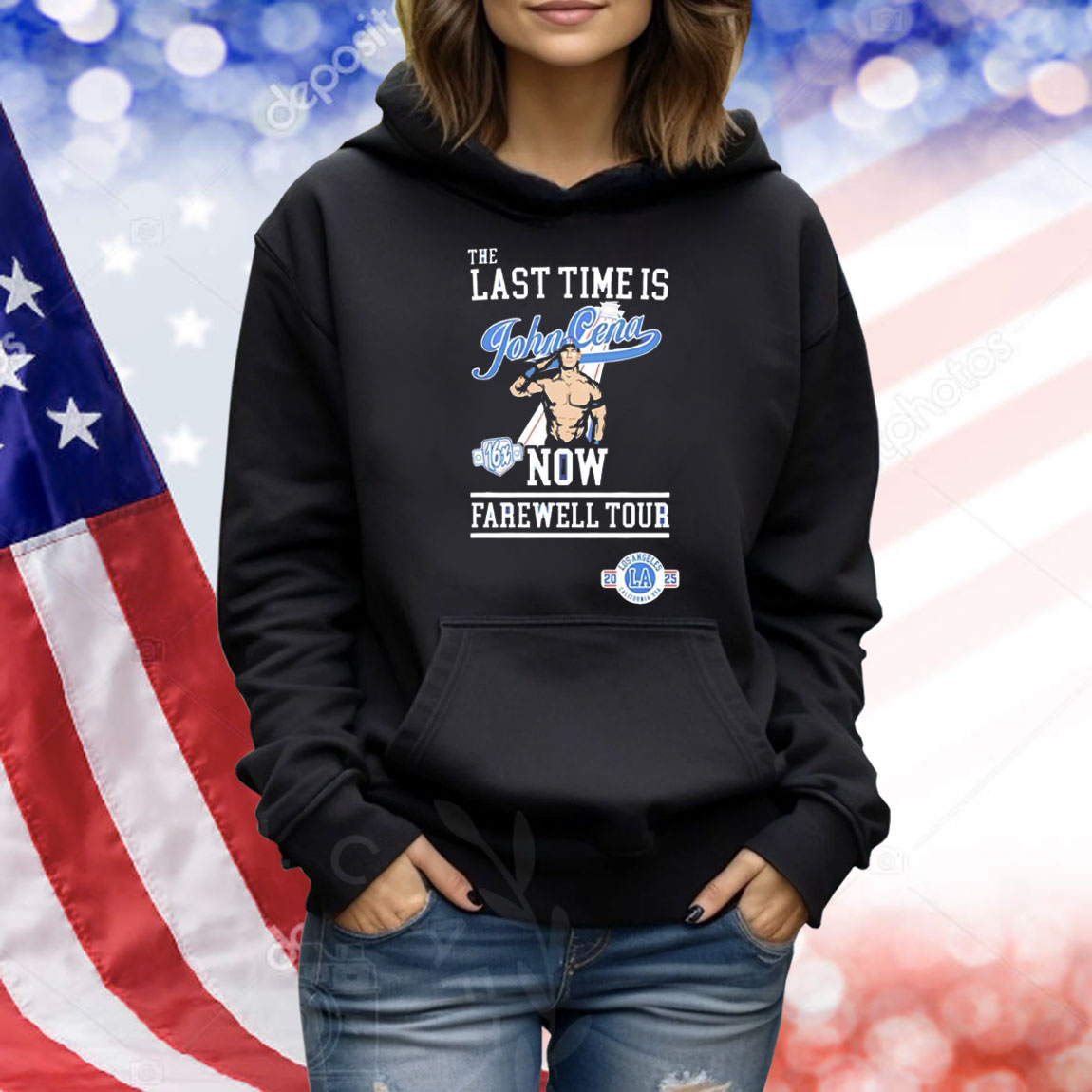 The last time is John Cena now farewell tour Shirt