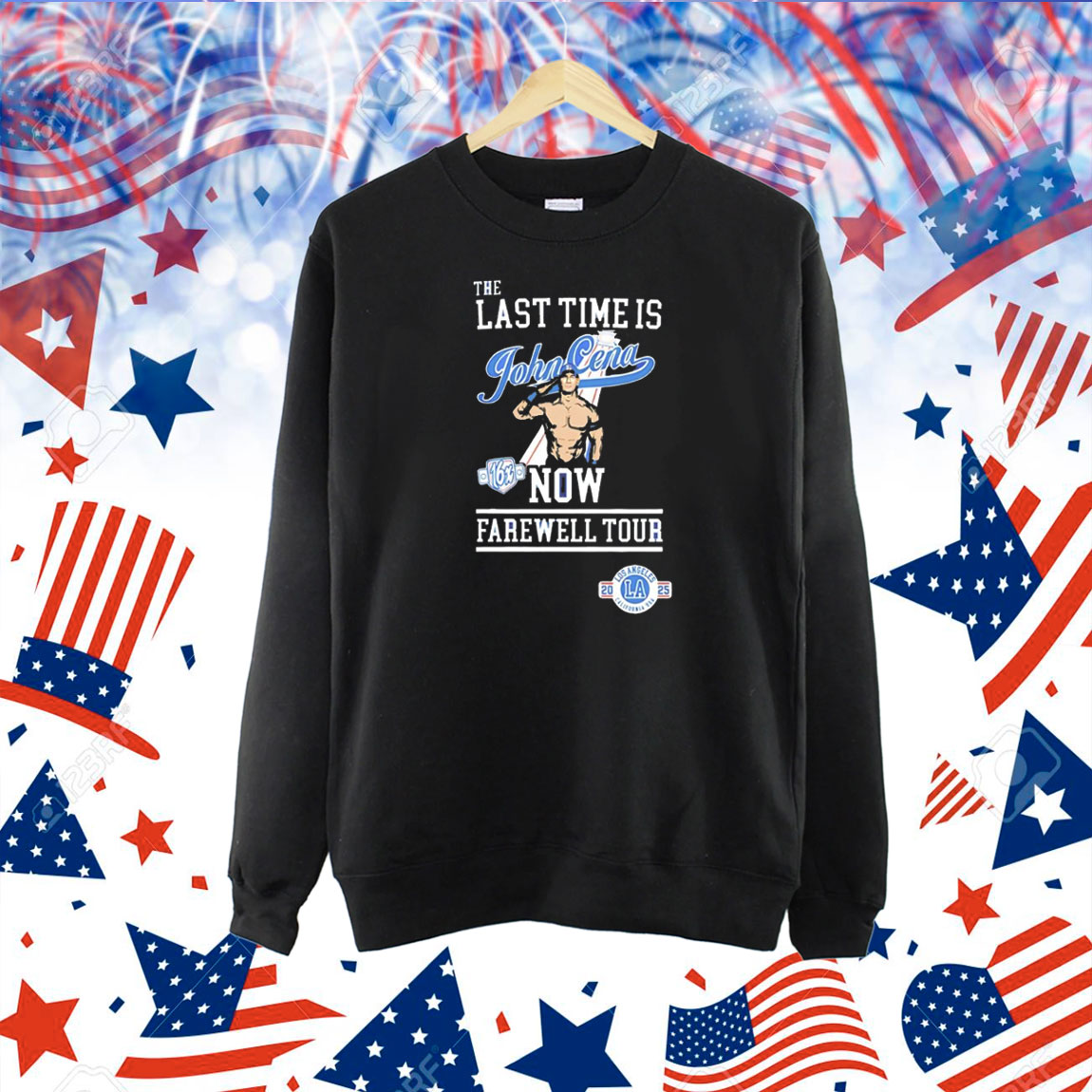 The last time is John Cena now farewell tour Shirt