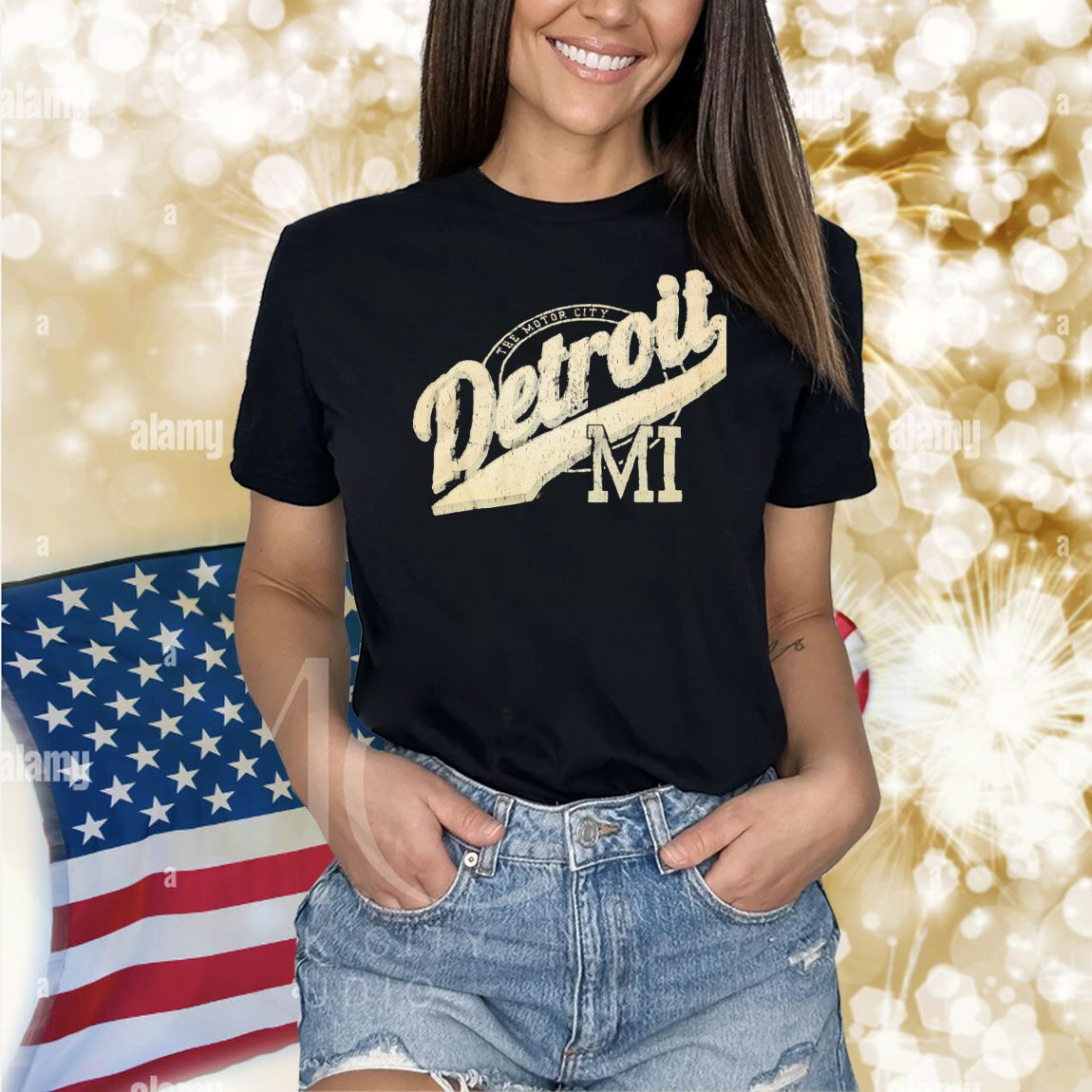 The motor city Detroit MI Shirt