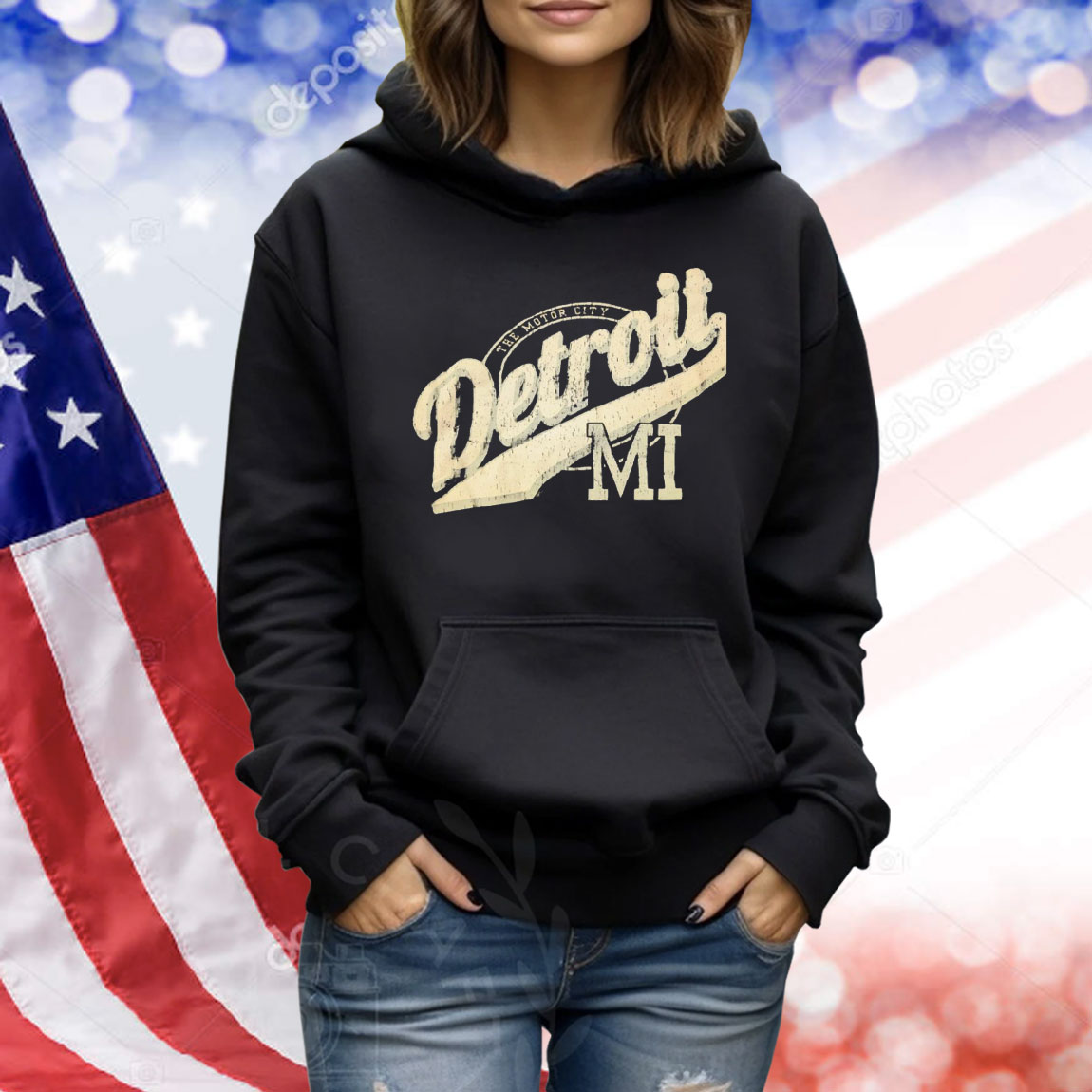 The motor city Detroit MI Shirt