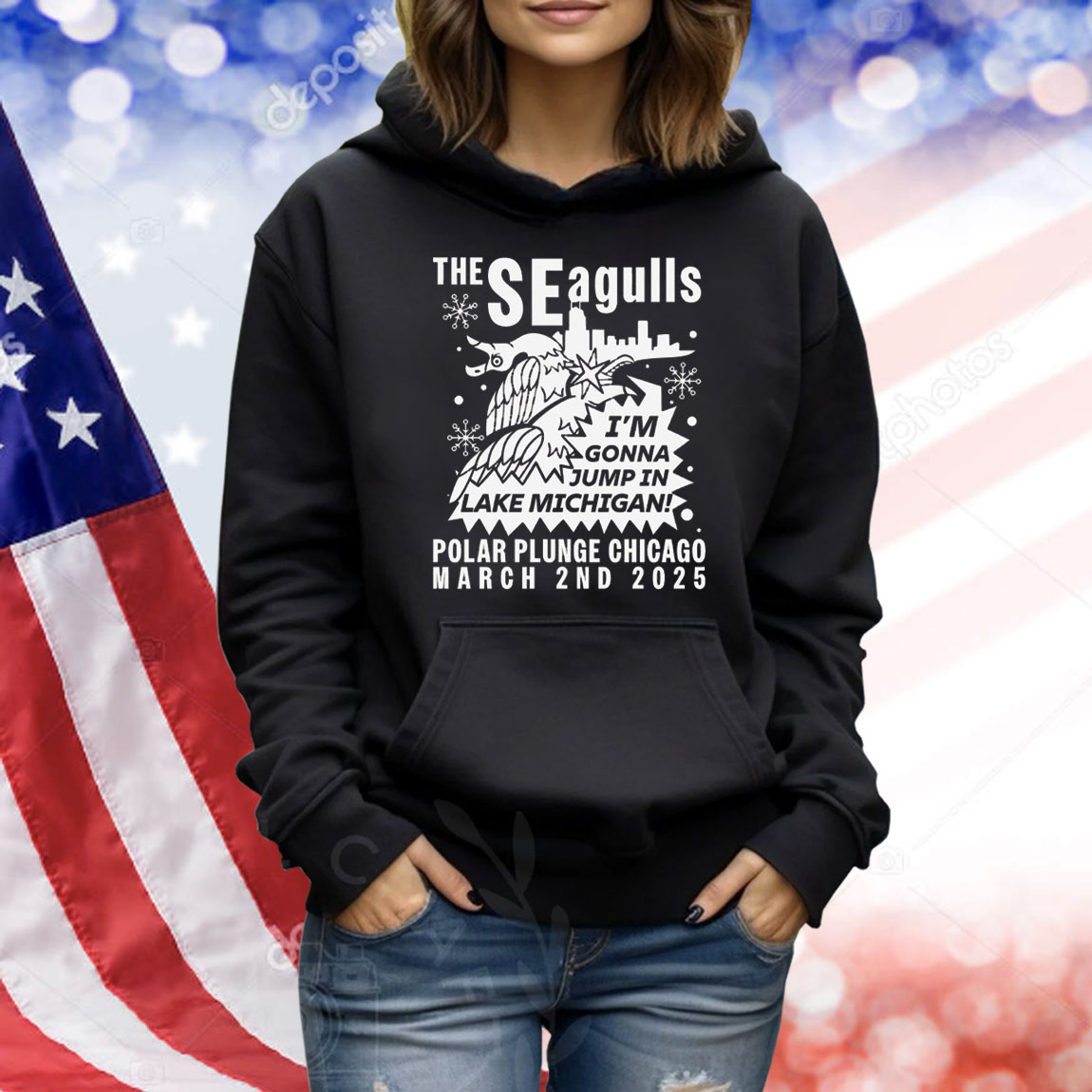 The seagulls I’m gonna jump in lake Michigan 2025 Shirt