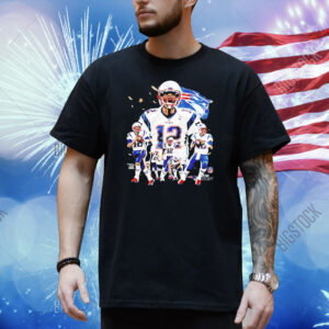 Tom Brady New England Patriots NFL football 90s graphic Shirt