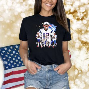 Tom Brady New England Patriots NFL football 90s graphic Shirt