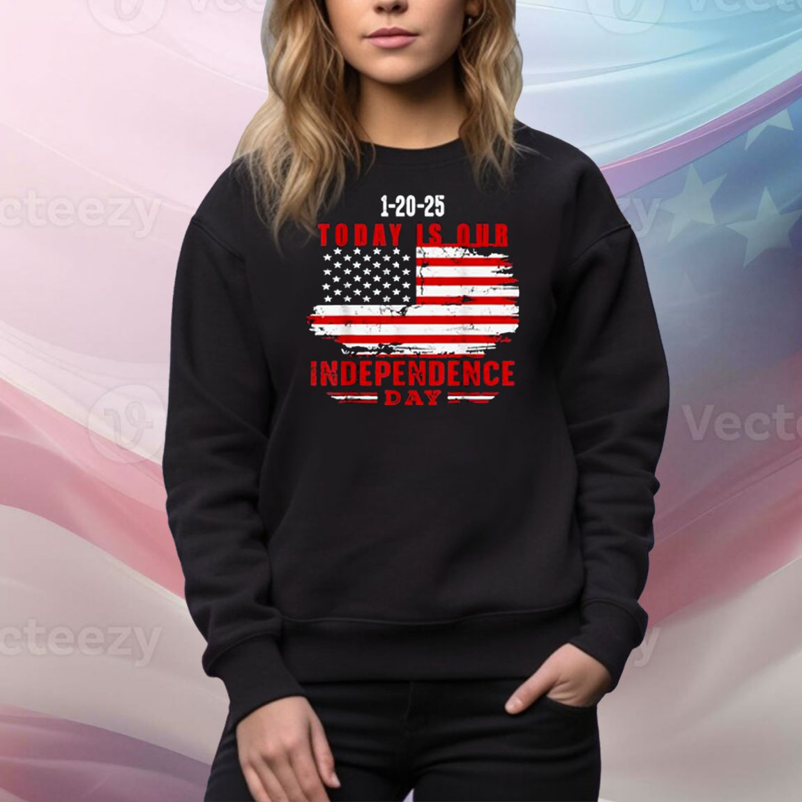 Trump 1-20-25 Today Is Our Independence Day Tee Shirt