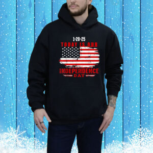 Trump 1-20-25 Today Is Our Independence Day Tee Shirt