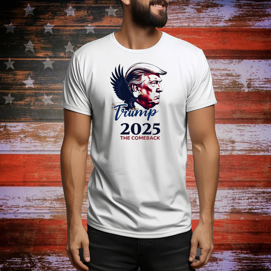Trump 2025 The Comeback Tee Shirt