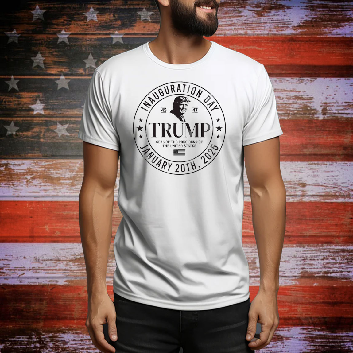 Trump 45 47 Inauguration Day January 20Th, 2025 Tee Shirt