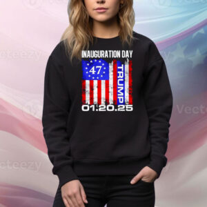 Trump 47 01.20.25 Inauguration Day Tee Shirt
