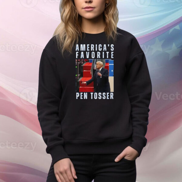 Trump America's Favorite Pen Tosser Tee Shirt