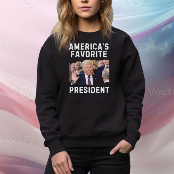 Trump America's Favorite President Tee Shirt