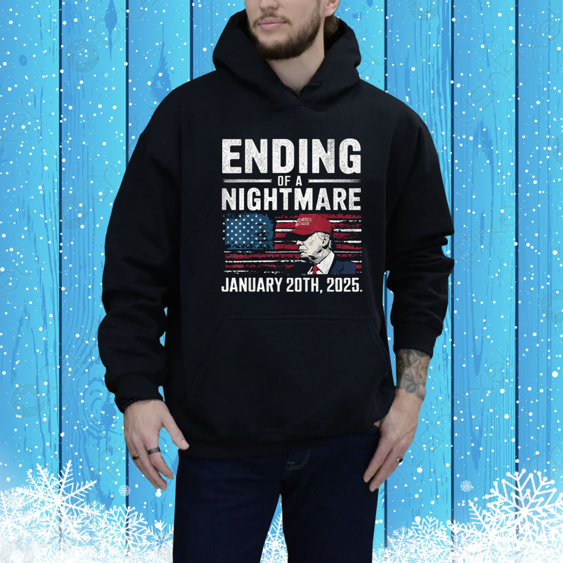 Trump Ending Of A Nightmare January 20th, 2025 Tee Shirt