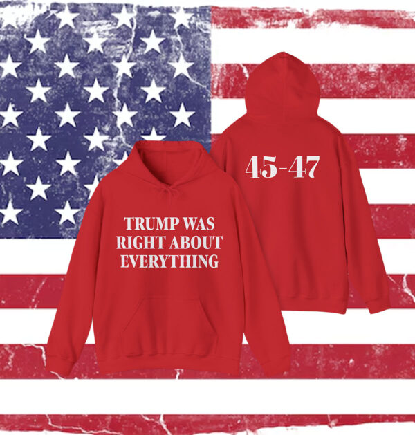 Trump 2025 Was Right About Everything Snapback Longsleeve