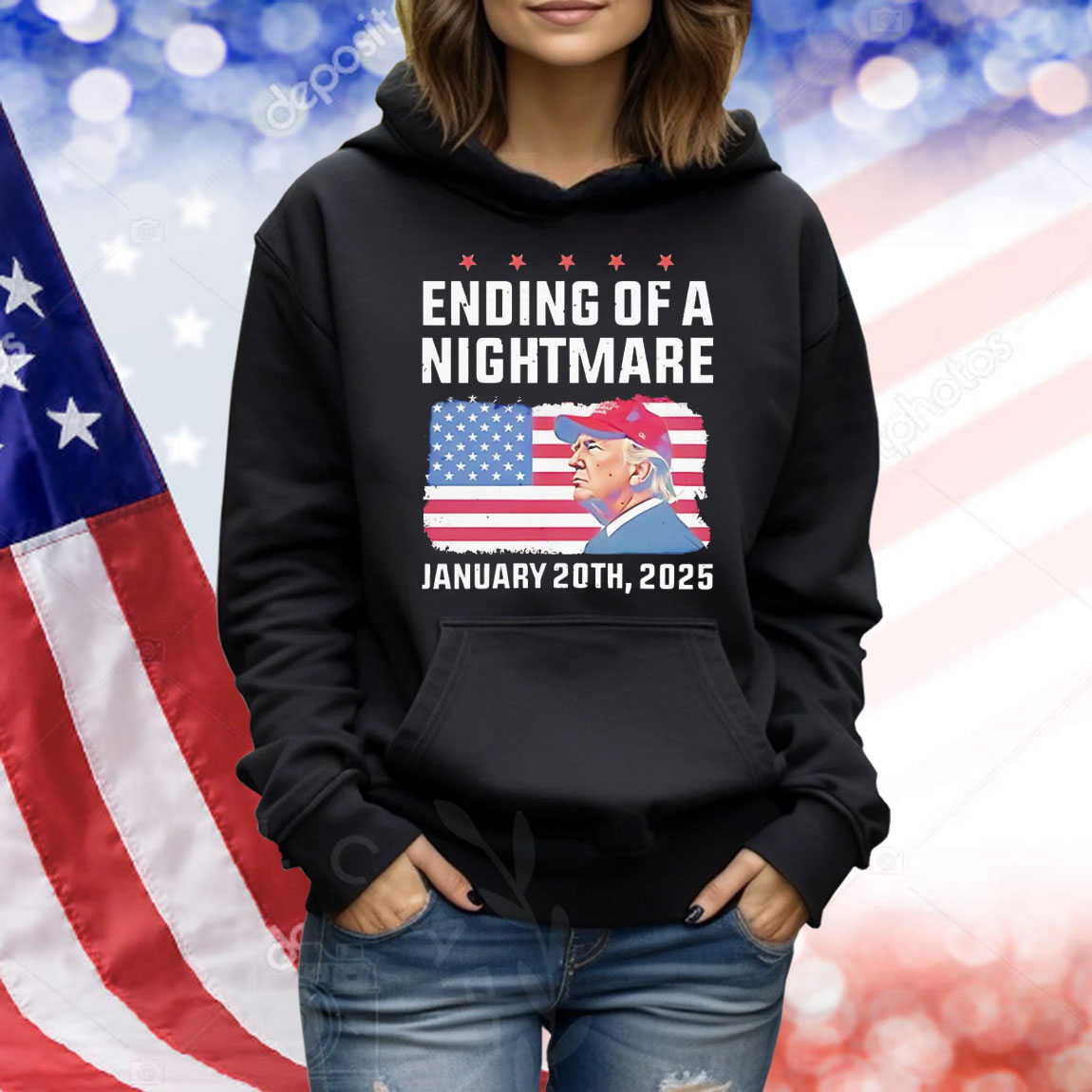 Trump ending of a nightmare january 20th 2025 Shirt