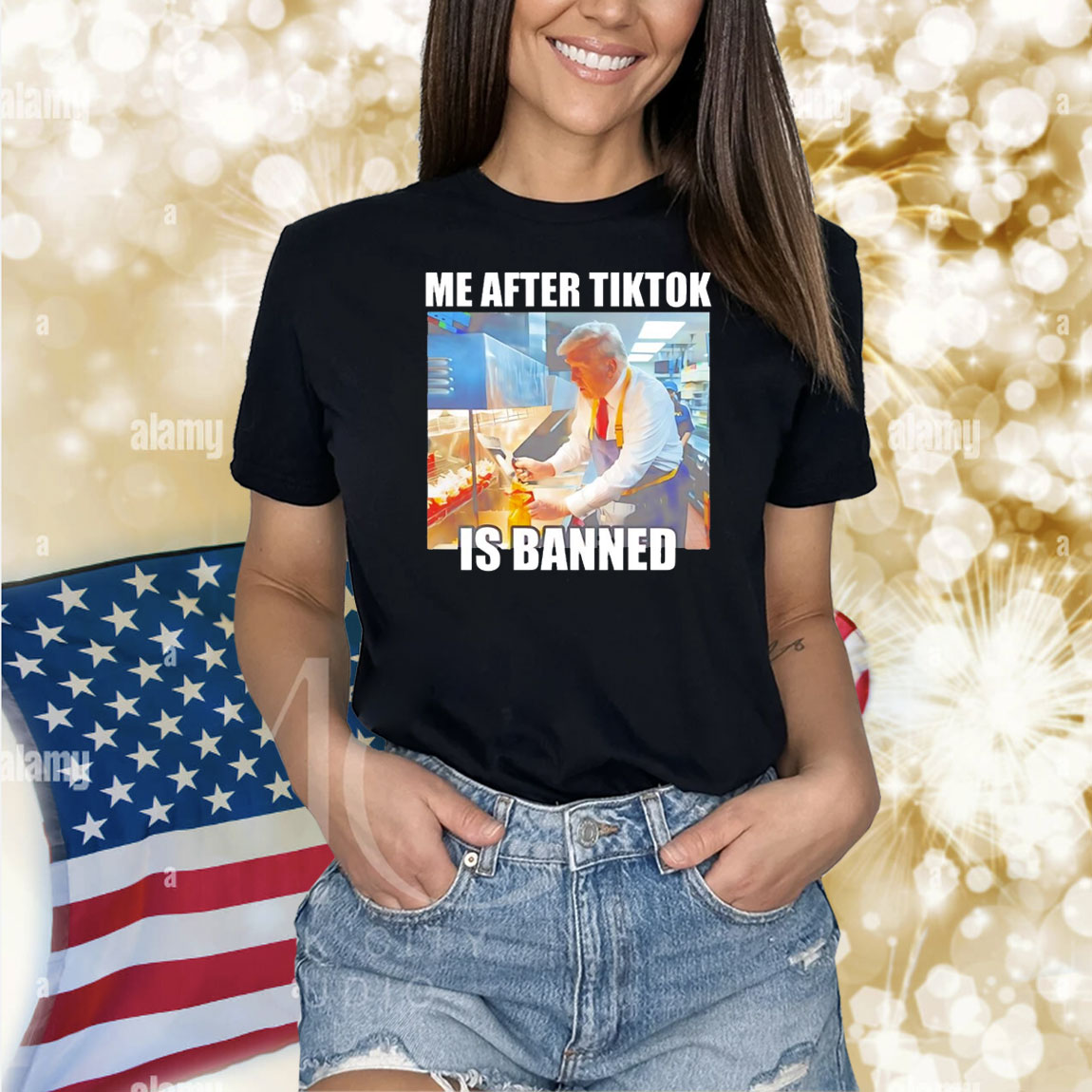 Trump me after tiktok is banned Shirt