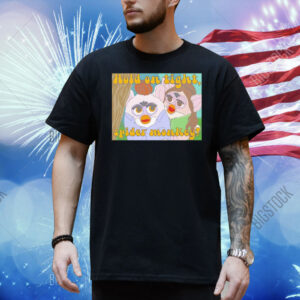 Twilight Furby Bella Swan and Edward Cullen hold on tight spider monkey Shirt