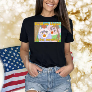 Twilight Furby Bella Swan and Edward Cullen hold on tight spider monkey Shirt