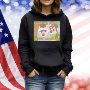 Twilight Furby Bella Swan and Edward Cullen hold on tight spider monkey Shirt