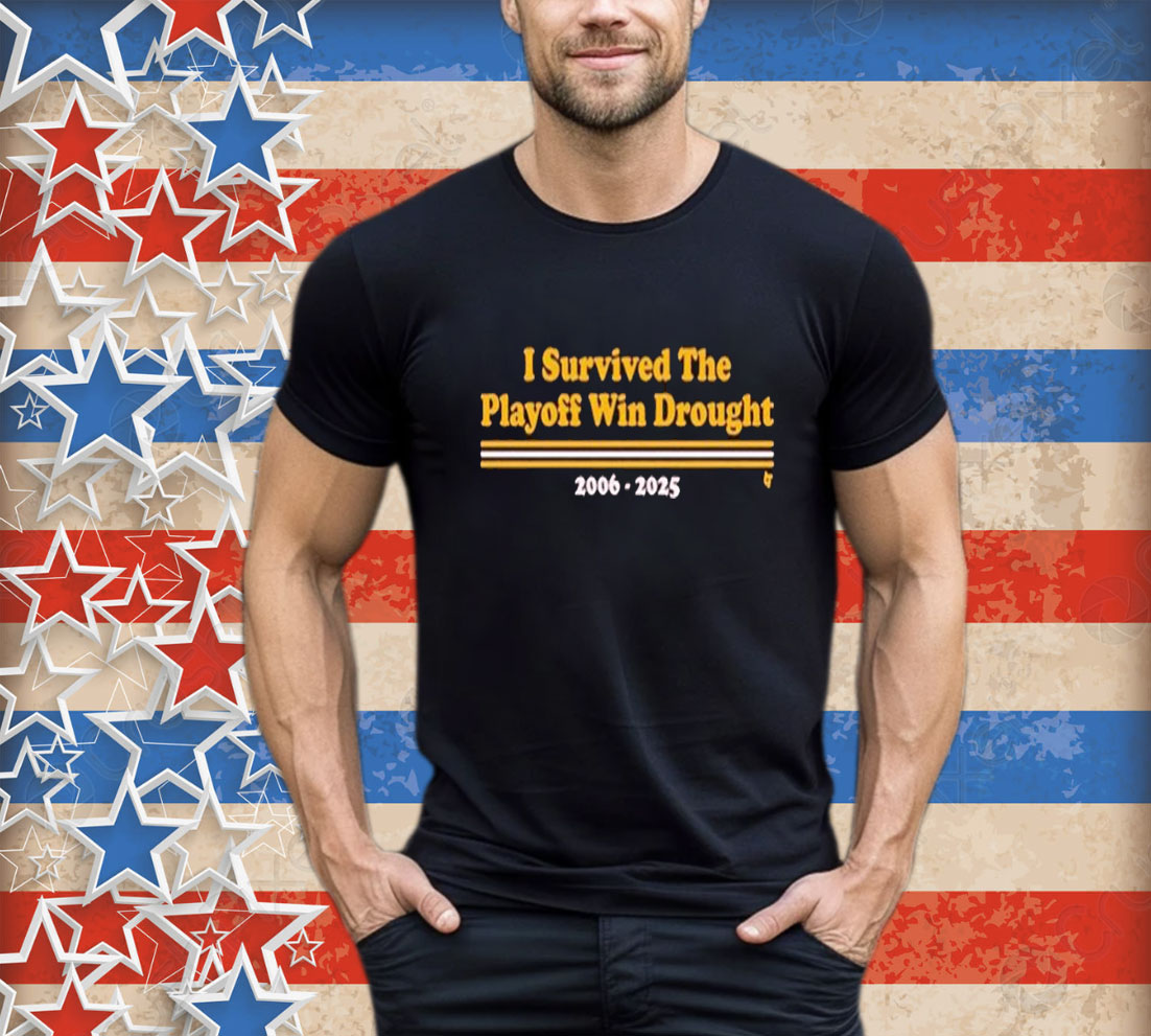 Washington Commanders I Survived The Playoff Win Drought 2006 2025 T-Shirt