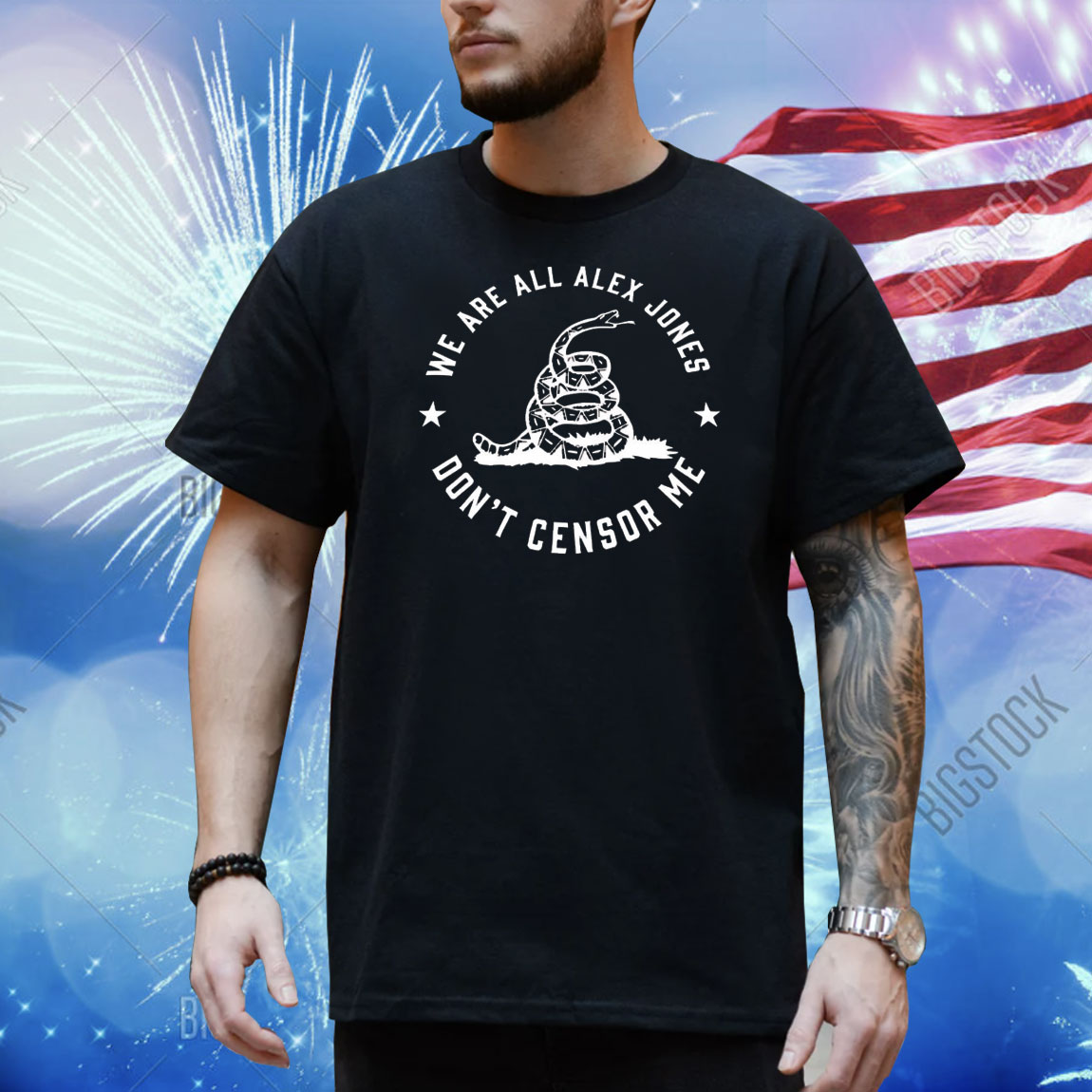 We are all alex jones don’t censor me Shirt