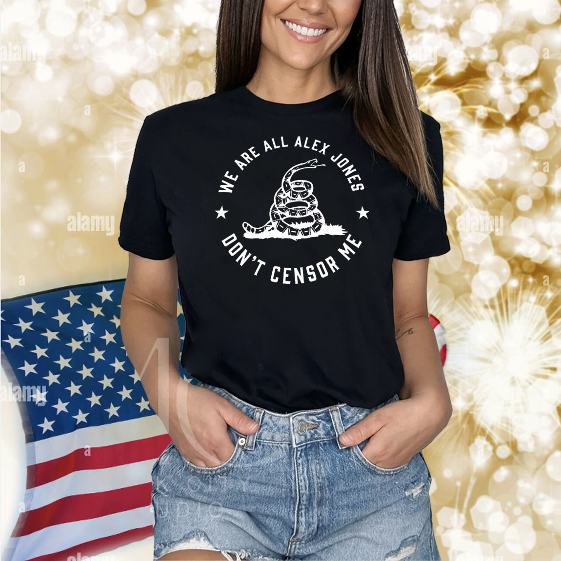 We are all alex jones don’t censor me Shirt