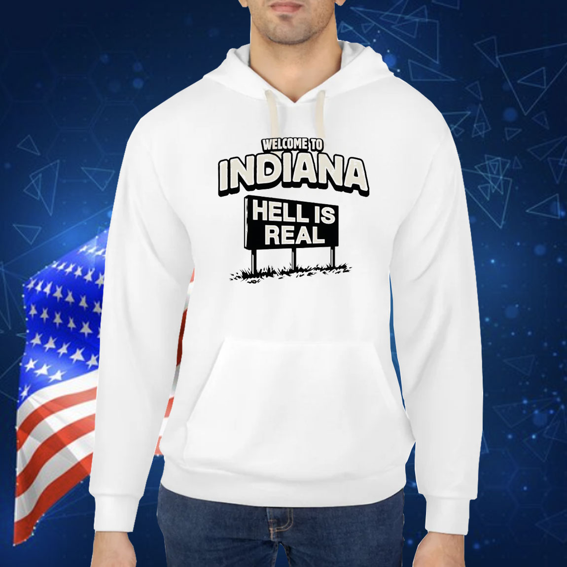 Welcome hell is real in Indiana Shirt