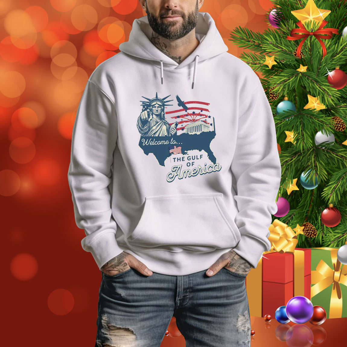 Welcome to the Gulf of America Trump Tee Shirt