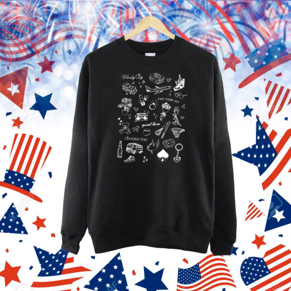 Windy city find your joy quiet love Shirt