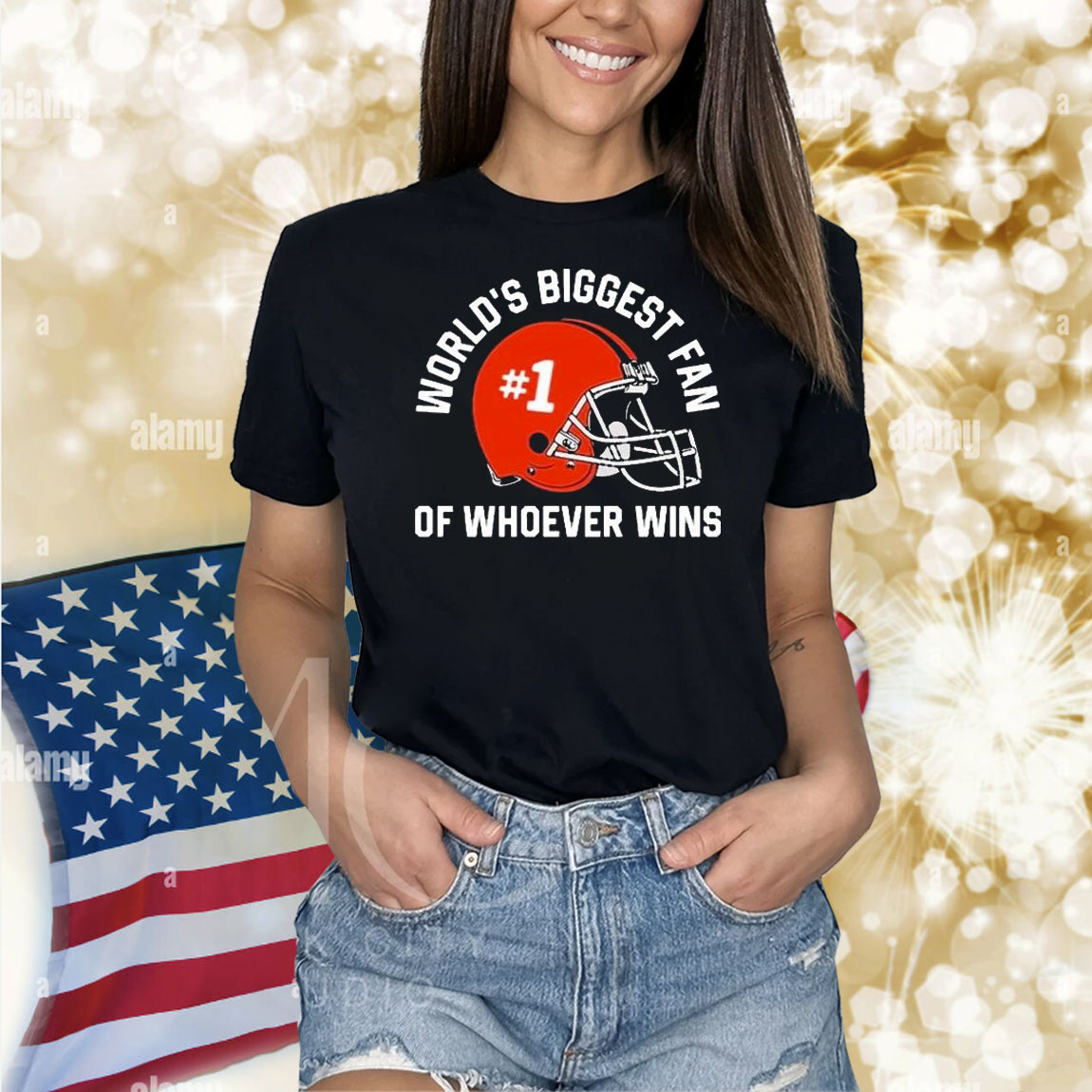World’s Biggest Fan Of Whoever Wins Helmet Shirt