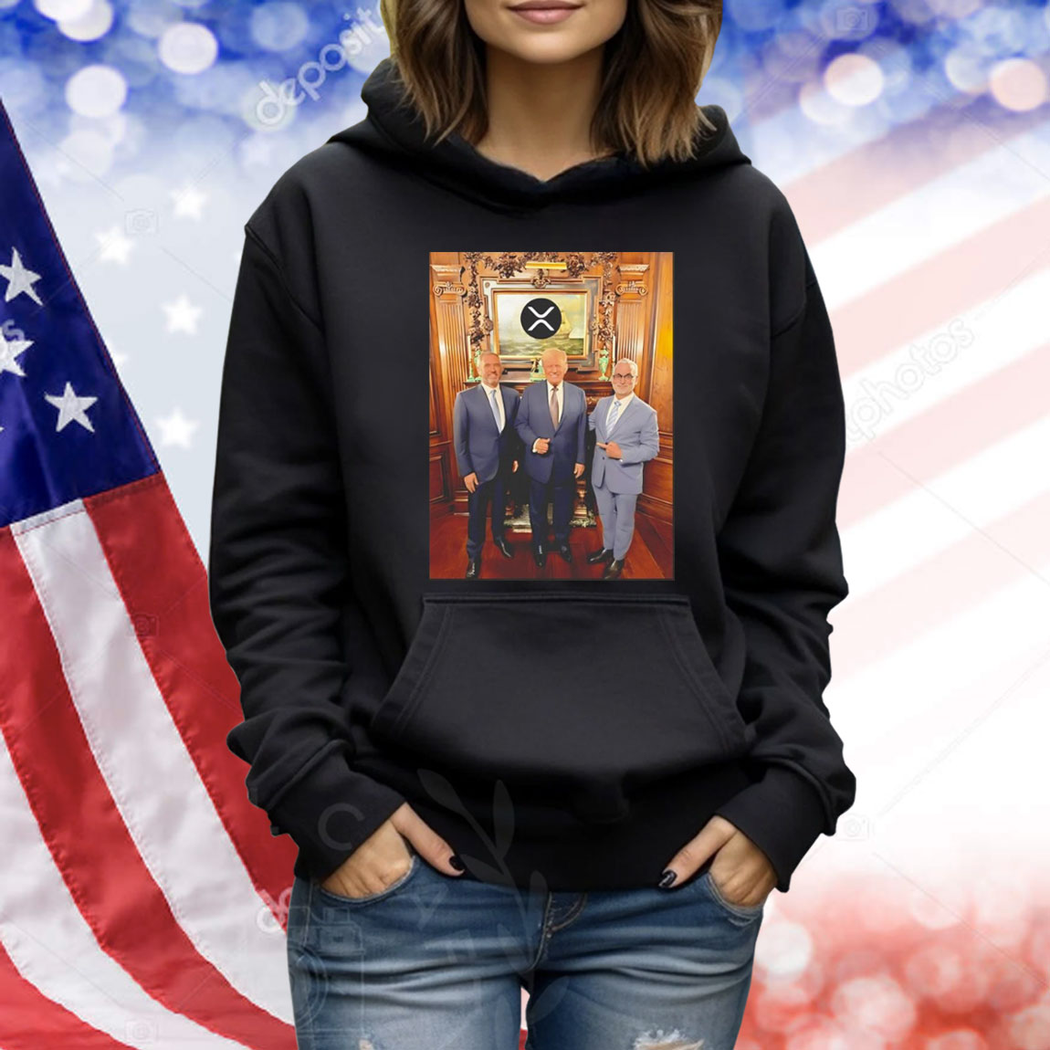 Xrp Ripple Ceo Brad Garlinghouse Dines With Trump Shirt