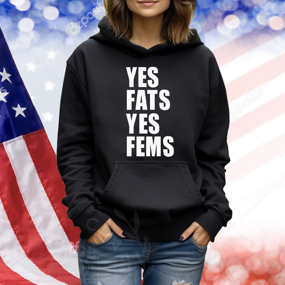 Yes fats yes fems Shirt
